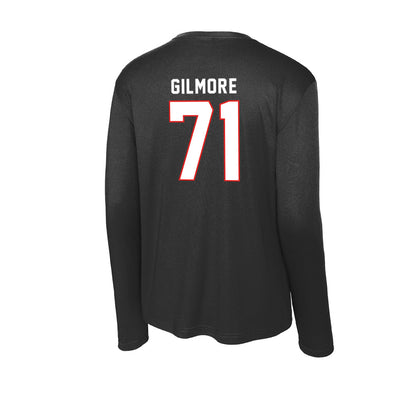 Texas Tech - NCAA Football : Bryce Gilmore - Activewear Long Sleeve T-Shirt-1