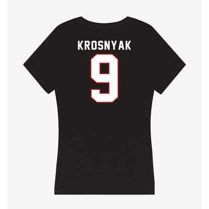 Texas Tech - NCAA Women's Soccer : Carolina Krosnyak - Women's V-Neck T-Shirt-1