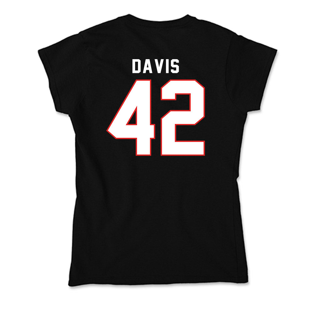Texas Tech - NCAA Softball : Mihyia Davis - Soft Style Women’s T-Shirt-1