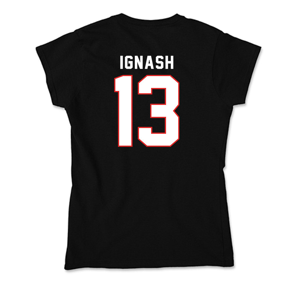 Texas Tech - NCAA Women's Volleyball : Shelby Ignash - Soft Style Women’s T-Shirt-1