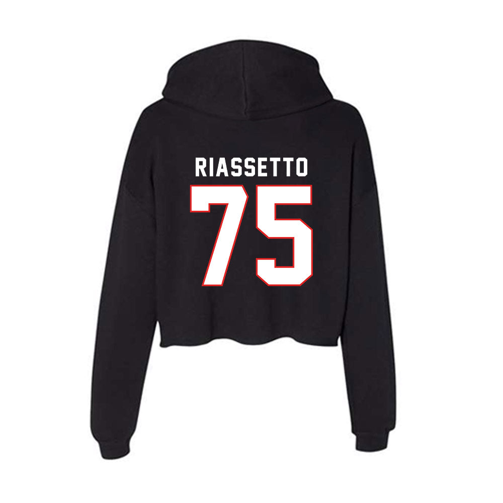 Texas Tech - NCAA Softball : Chloe Riassetto - Women's Crop Fleece Hoodie-1