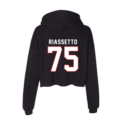 Texas Tech - NCAA Softball : Chloe Riassetto - Women's Crop Fleece Hoodie-1