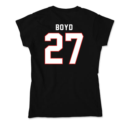 Texas Tech - NCAA Football : Amier Boyd - Soft Style Women’s T-Shirt-1