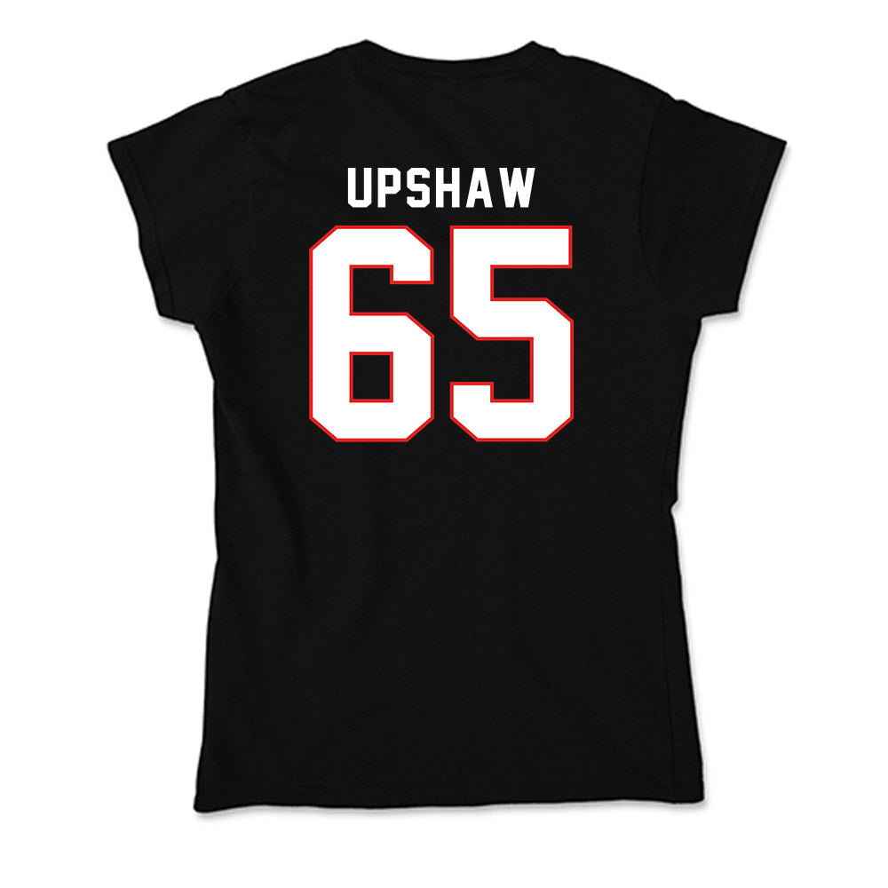 Texas Tech - NCAA Football : Danthis Upshaw - Soft Style Women’s T-Shirt-1