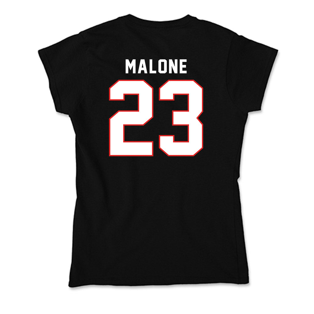 Texas Tech - NCAA Women's Basketball : Jada Malone - Soft Style Women’s T-Shirt-1