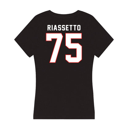 Texas Tech - NCAA Softball : Chloe Riassetto - Women's V-Neck T-Shirt-1