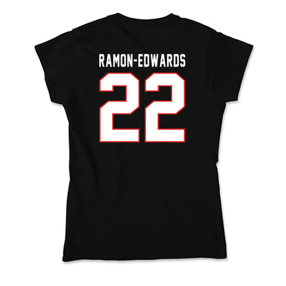 Texas Tech - NCAA Football : Marcus Ramon-Edwards - Soft Style Women’s T-Shirt-1
