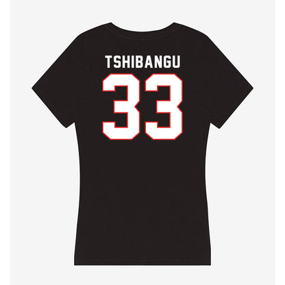 Texas Tech - NCAA Football : Loic Tshibangu - Women's V-Neck T-Shirt-1