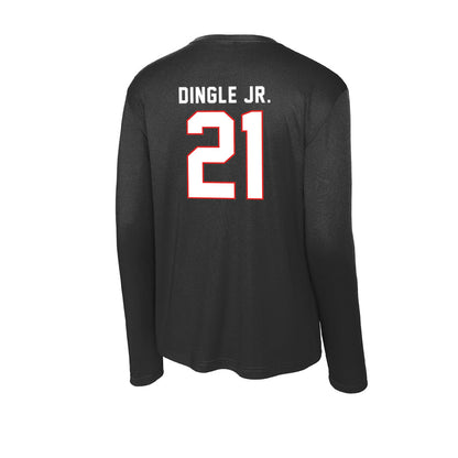 Texas Tech - NCAA Football : Miquel Dingle Jr. - Activewear Long Sleeve T-Shirt-1