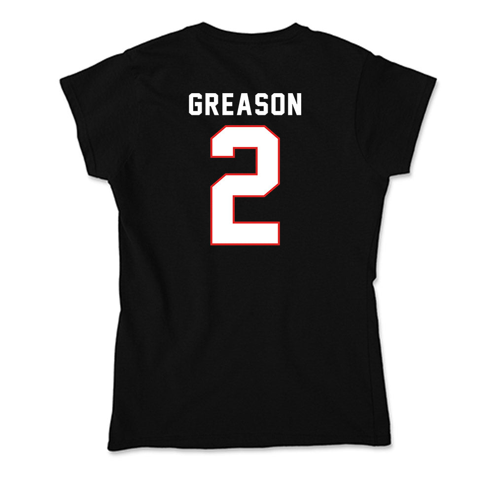 Texas Tech - NCAA Women's Soccer : Raleigh Greason - Soft Style Women’s T-Shirt-1