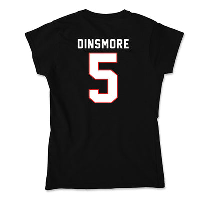 Texas Tech - NCAA Women's Volleyball : Elia Dinsmore - Soft Style Women’s T-Shirt-1