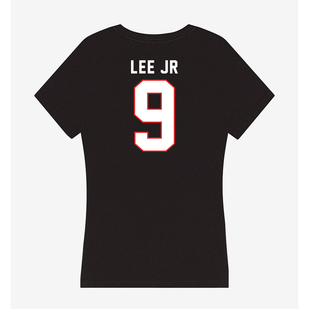 Texas Tech - NCAA Football : Donte Lee Jr - Classic Shersey Women's V-Neck T-Shirt-1