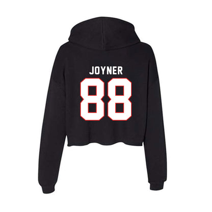 Texas Tech - NCAA Football : Quintaelyn Joyner - Women's Crop Fleece Hoodie-1