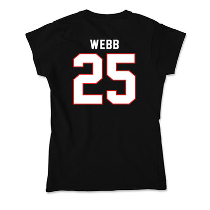 Texas Tech - NCAA Football : Donovan Webb - Soft Style Women’s T-Shirt-1