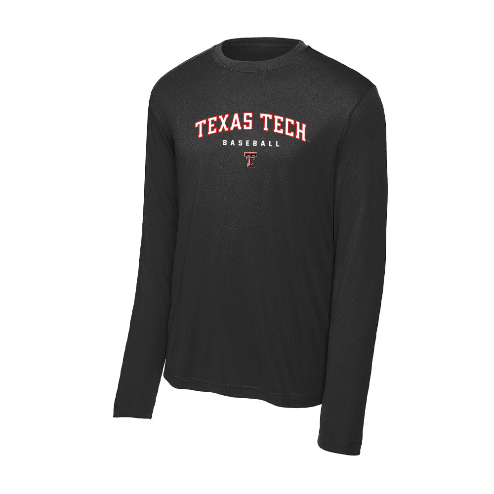 Texas Tech - NCAA Baseball : Heeryun Han - Activewear Long Sleeve T-Shirt-0