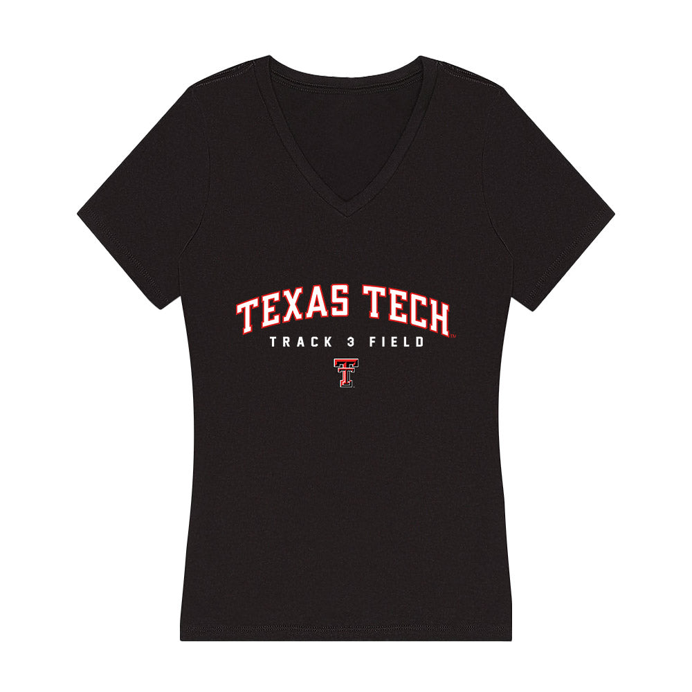Texas Tech - NCAA Women's Track & Field : Magi Harris - Women's V-Neck T-Shirt-0