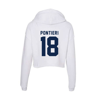 Ole Miss - NCAA Women's Soccer : Bella Pontieri - Women's Crop Fleece Hoodie-1