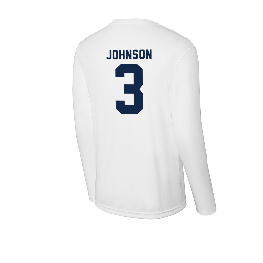 Ole Miss - NCAA Men's Basketball : Koren Johnson - Activewear Long Sleeve T-Shirt-1