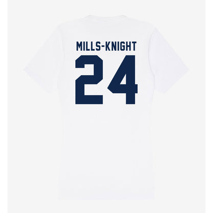 Ole Miss - NCAA Football : Shekai Mills-Knight - Women's V-Neck T-Shirt-1