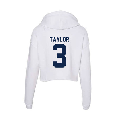 Ole Miss - NCAA Women's Volleyball : Sophie Taylor - Women's Crop Fleece Hoodie-1