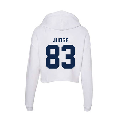 Ole Miss - NCAA Football : Sean Judge - Women's Crop Fleece Hooded Sweatshirt-1