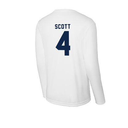 Ole Miss - NCAA Men's Basketball : James Scott - Activewear Long Sleeve T-Shirt-1