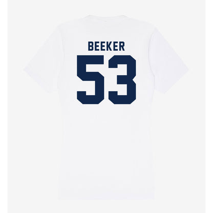 Ole Miss - NCAA Football : Ford Beeker - Women's V-Neck T-Shirt-1