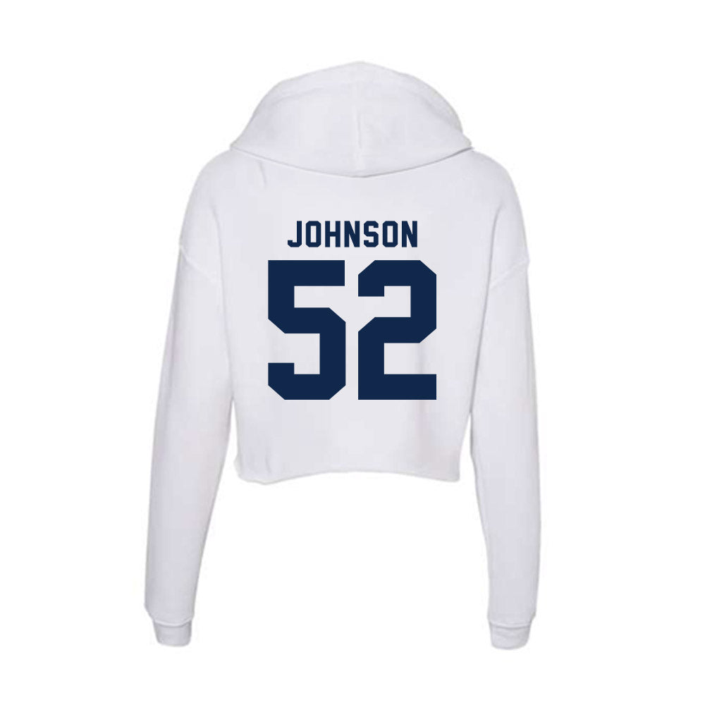Ole Miss - NCAA Football : Cooper Johnson - Women's Crop Fleece Hoodie-1