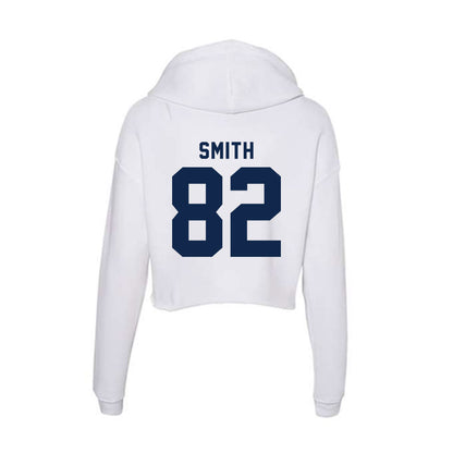 Ole Miss - NCAA Football : Michael Smith - Women's Crop Fleece Hooded Sweatshirt-1