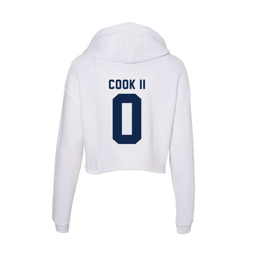 Ole Miss - NCAA Football : Johntay Cook II - Women's Crop Fleece Hooded Sweatshirt-1