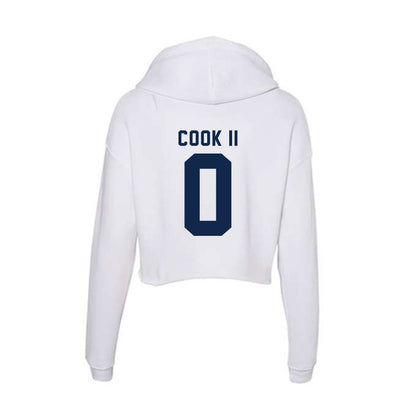 Ole Miss - NCAA Football : Johntay Cook II - Women's Crop Fleece Hooded Sweatshirt-1