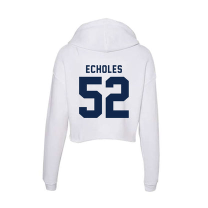 Ole Miss - NCAA Football : Will Echoles - Women's Crop Fleece Hooded Sweatshirt-1