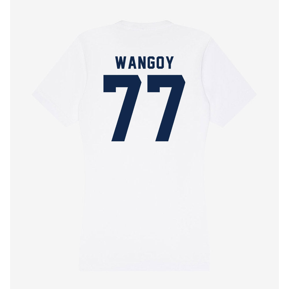 Ole Miss - NCAA Football : Enoch Wangoy - Women's V-Neck T-Shirt-1
