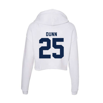 Ole Miss - NCAA Football : Maison Dunn - Women's Crop Fleece Hoodie-1