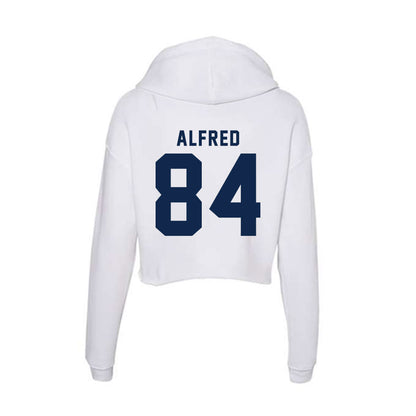 Ole Miss - NCAA Football : Dillon Alfred - Women's Crop Fleece Hooded Sweatshirt-1