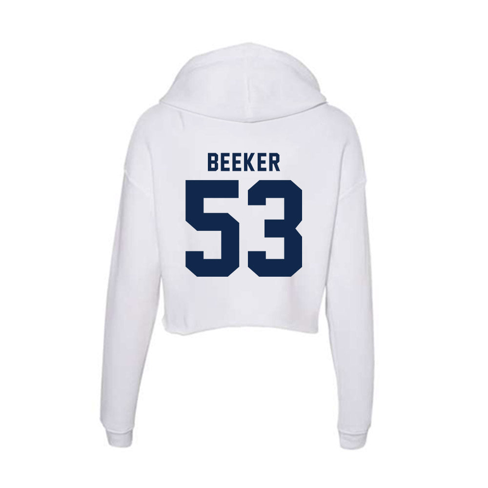 Ole Miss - NCAA Football : Ford Beeker - Women's Crop Fleece Hoodie-1