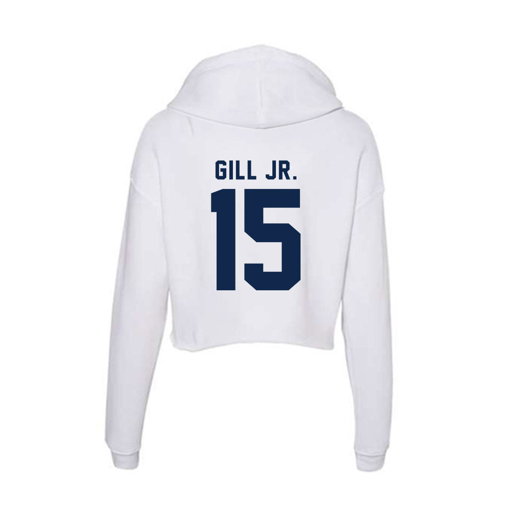 Ole Miss - NCAA Football : Darrell Gill Jr. - Women's Crop Fleece Hooded Sweatshirt-1
