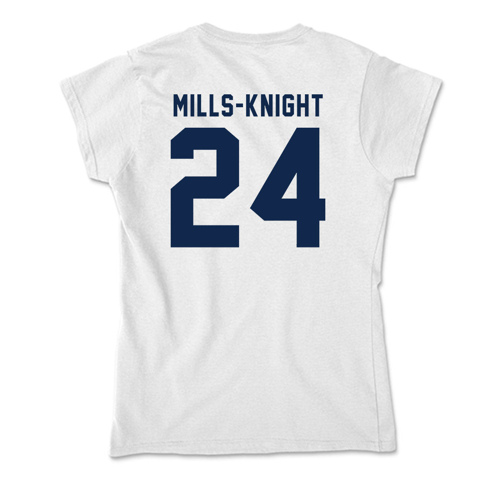 Ole Miss - NCAA Football : Shekai Mills-Knight - Soft Style Women’s T-Shirt-1