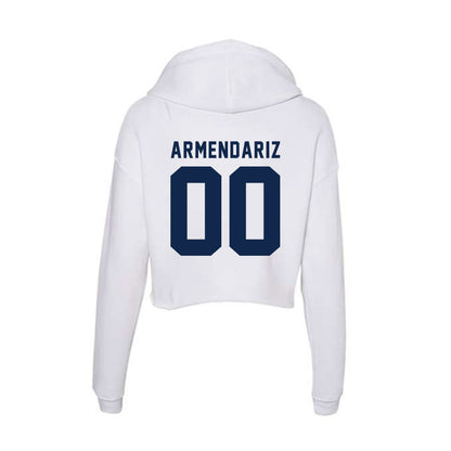 Ole Miss - NCAA Softball : Madelyn Armendariz - Women's Crop Fleece Hoodie-1