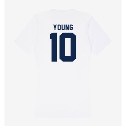 Ole Miss - NCAA Women's Basketball : J'Adore Young - Women's V-Neck T-Shirt-1