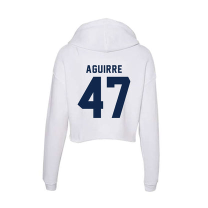 Ole Miss - NCAA Football : Anthony Aguirre - Women's Crop Fleece Hoodie-1