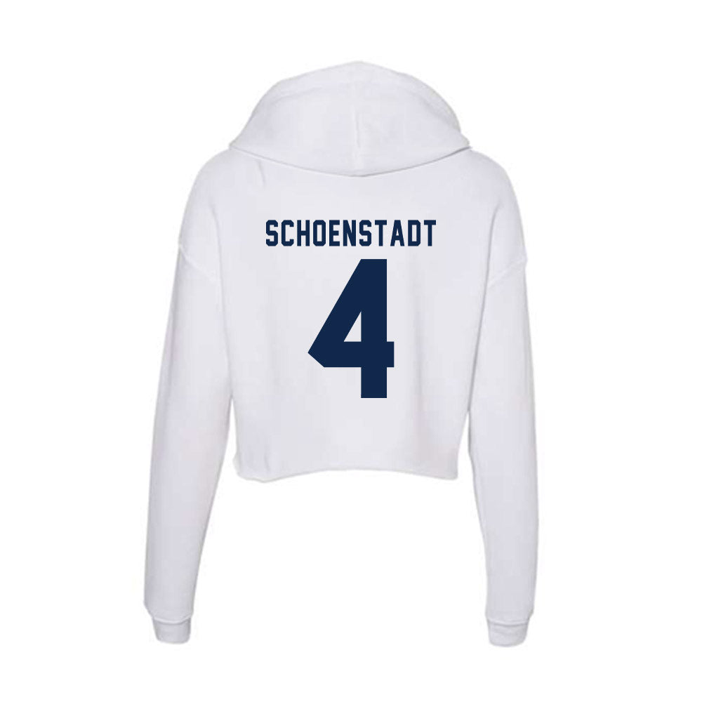Ole Miss - NCAA Women's Soccer : Alex Schoenstadt - Women's Crop Fleece Hoodie-1