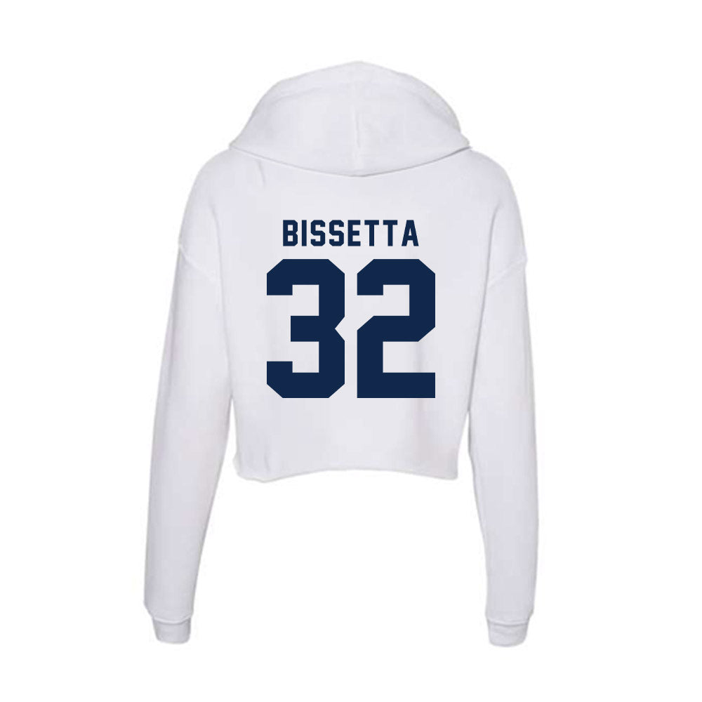 Ole Miss - NCAA Baseball : Tristan Bissetta - Women's Crop Fleece Hooded Sweatshirt-1