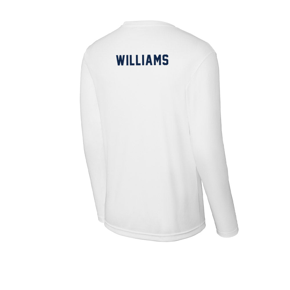 Ole Miss - NCAA Women's Track & Field : Toju Williams - Activewear Long Sleeve T-Shirt-1