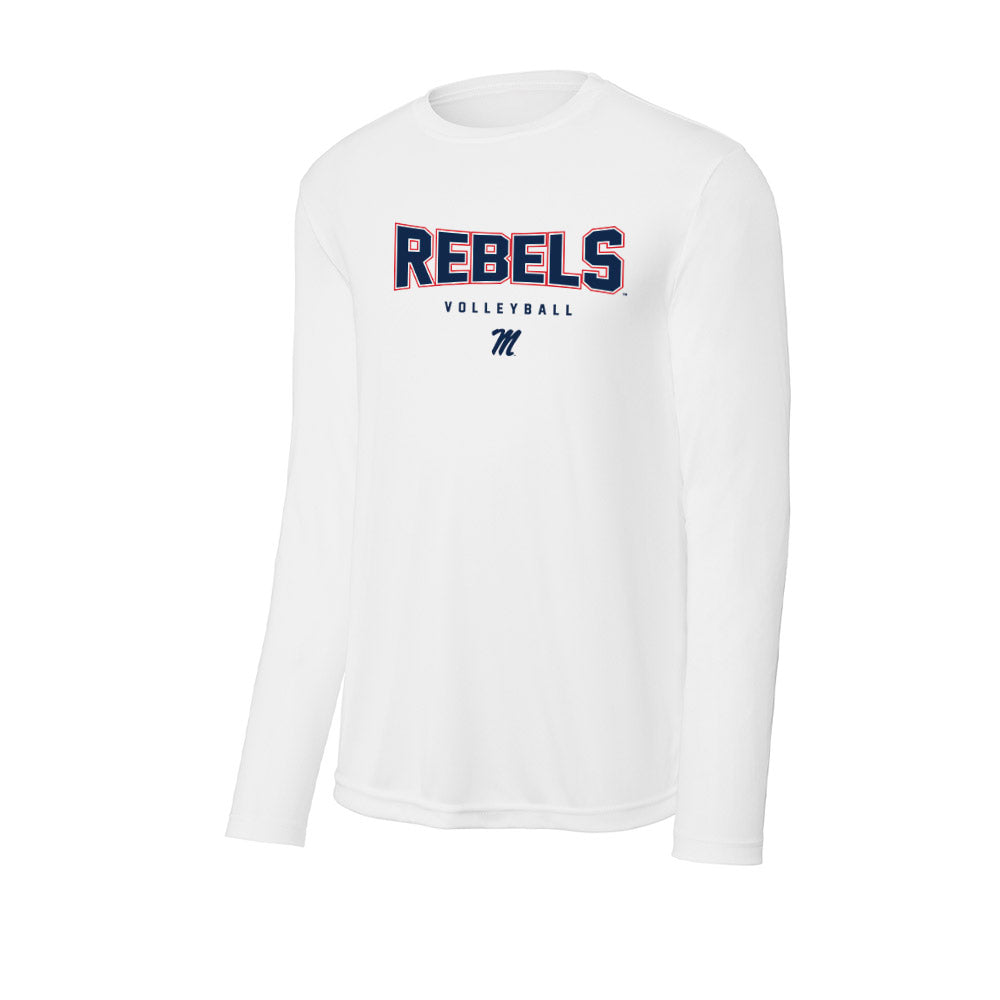 Ole Miss - NCAA Women's Volleyball : Shayla Meyer - Activewear Long Sleeve T-Shirt-0