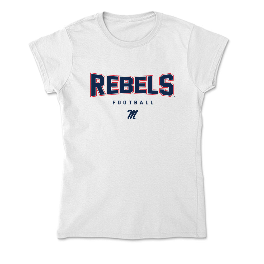 Ole Miss - NCAA Football : Jonathan Maldonado - Soft Style Women’s T-Shirt-0