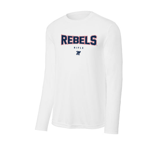Ole Miss - NCAA Women's Rifle : Claudia Muzik - Activewear Long Sleeve T-Shirt-0