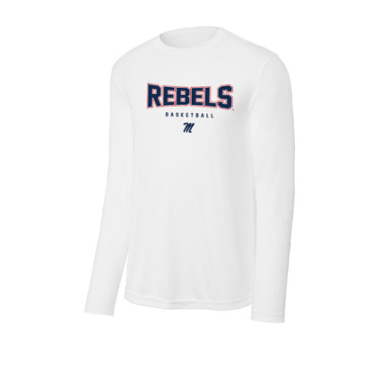 Ole Miss - NCAA Men's Basketball : Daniel Patton - Activewear Long Sleeve T-Shirt-0