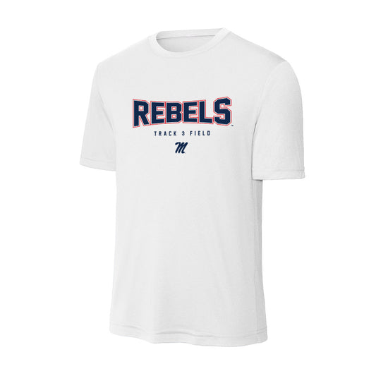 Ole Miss - NCAA Men's Track & Field : Abe Swathwood - Activewear T-Shirt-0