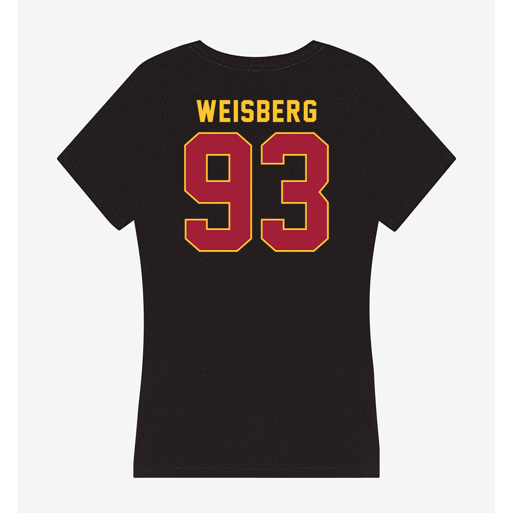 USC - NCAA Football : William Weisberg - Women's V-Neck T-Shirt-1